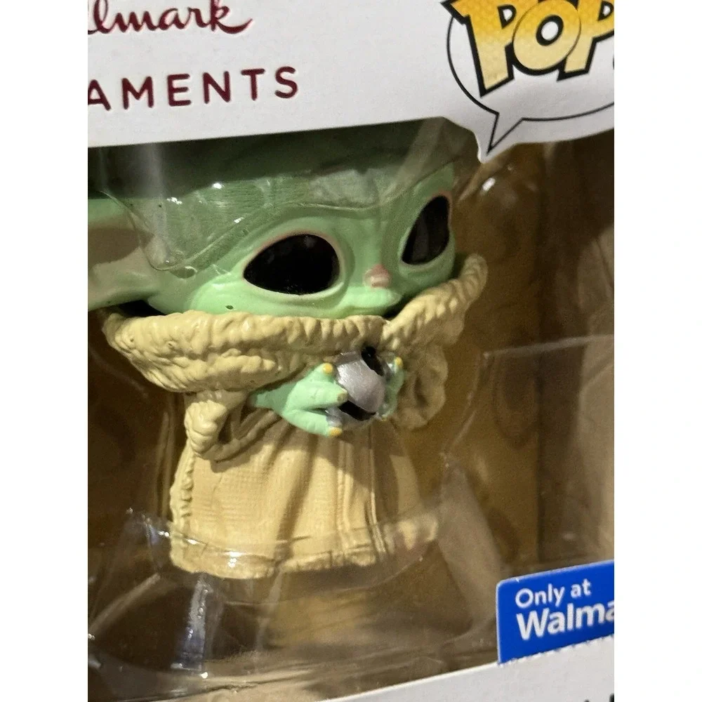 Hallmark 2021‎ Funko Pop Baby Yoda Child Star Wars Walmart Christmas Ornament